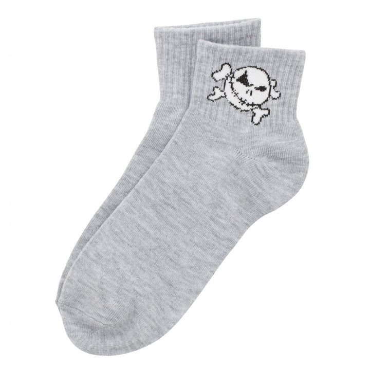 Nightmare Before Christmas Jack Skellington Womens 8-Pair Mid Crew Socks Image 8