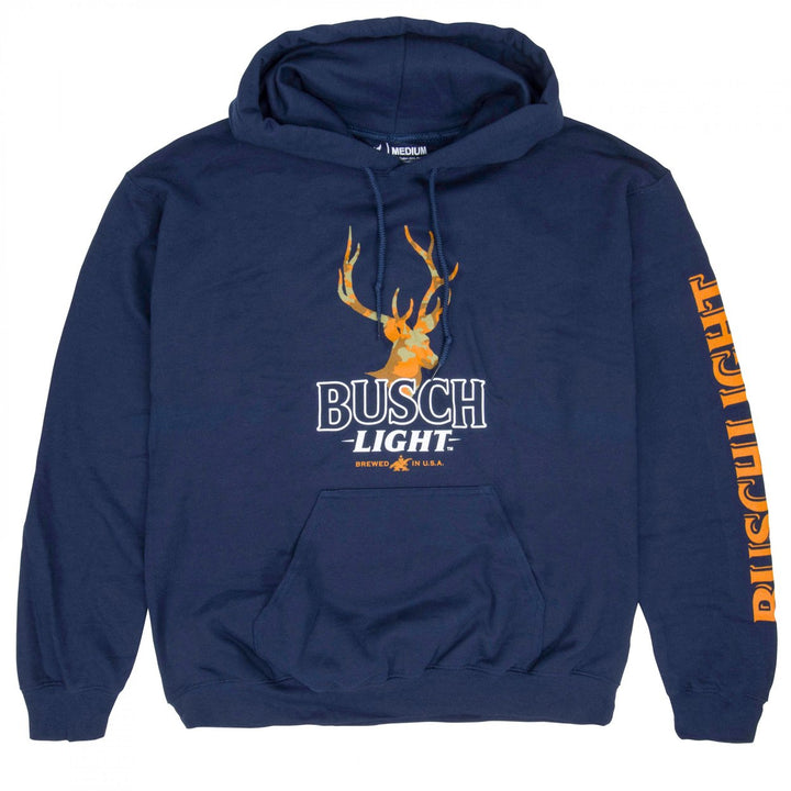 Busch Light Orange Hunter Camo Deer Hoodie Image 2