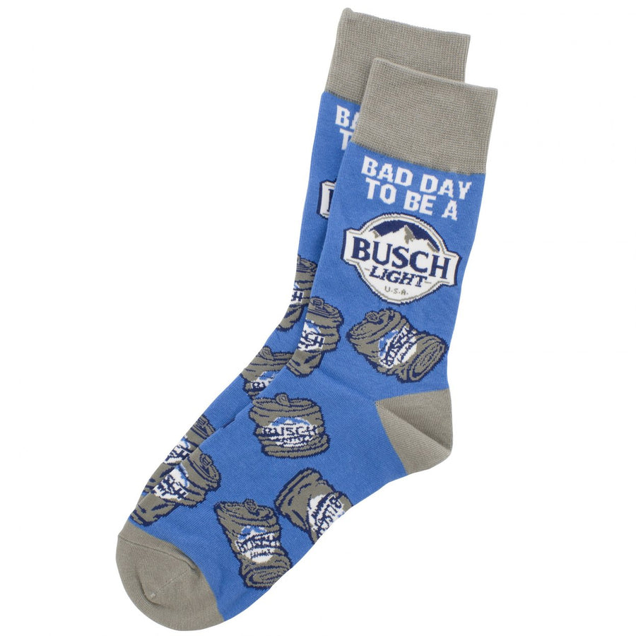 Busch Light Bad Day to be a Can Crew Socks Image 1