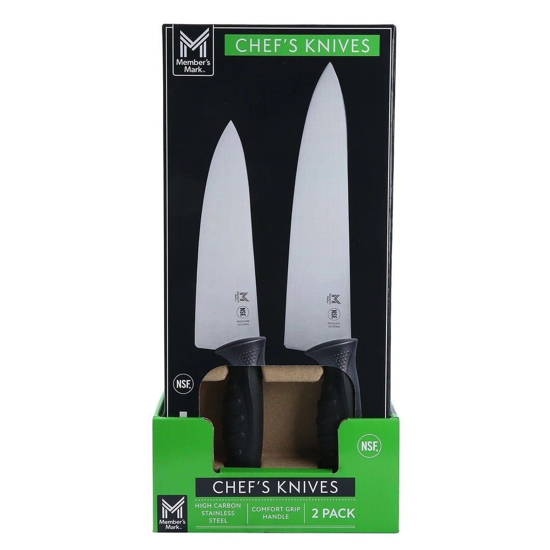 Members Mark 8" and 10" Chefs Knives Set 2 Pack Image 4