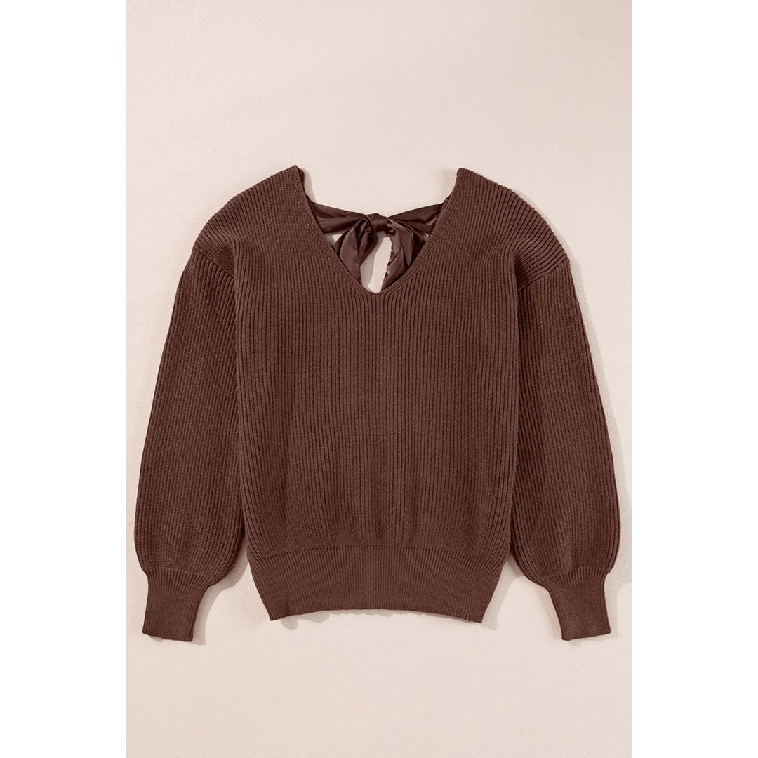 Lia Knot Back Sweater Image 3