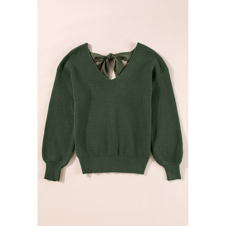 Lia Knot Back Sweater Image 8