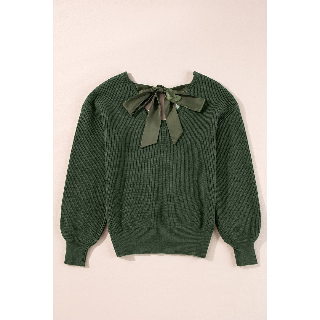 Lia Knot Back Sweater Image 9