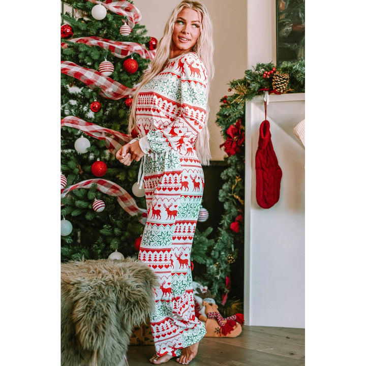 Christmas Pullover and Pants Lounge Set Image 3