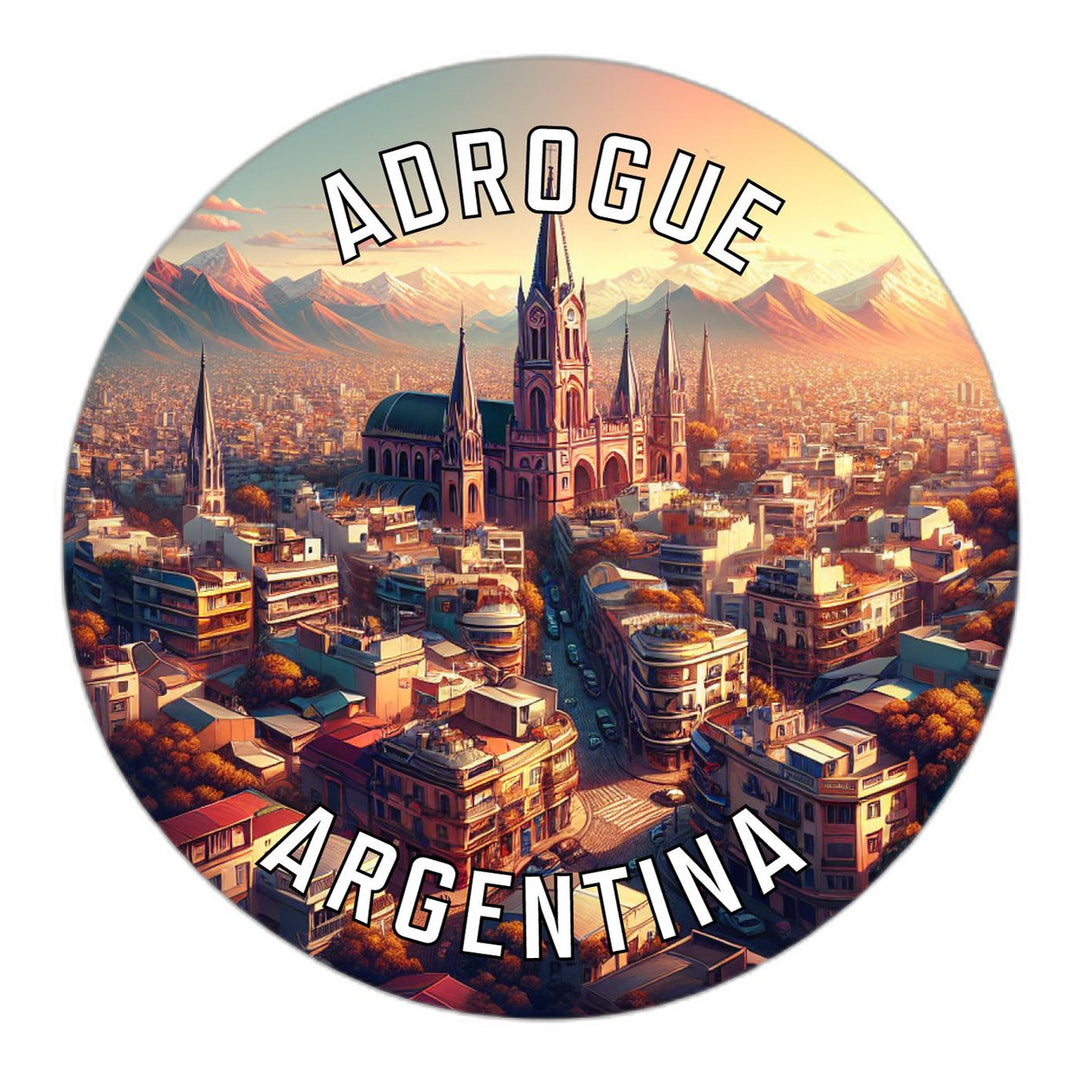 Adrogue Argentina Souvenir Vinyl Decal Sticker Image 1