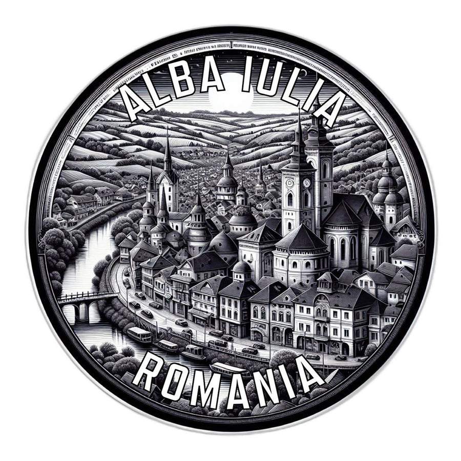 Alba Iulia Romania Souvenir Vinyl Decal Sticker Image 1