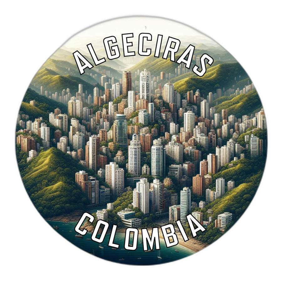 Algeciras Colombia Souvenir Vinyl Decal Sticker Image 1