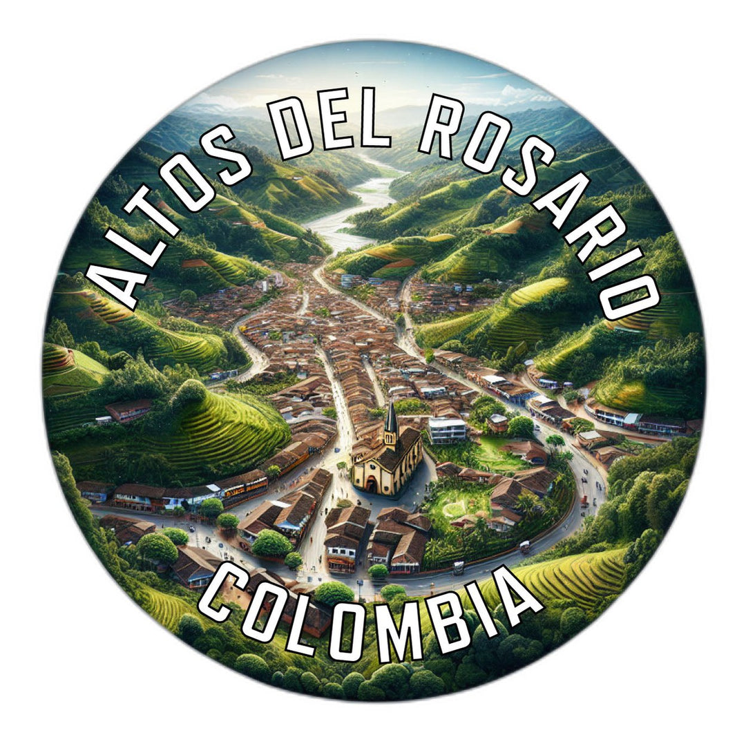 Altos del Rosario Colombia Souvenir Vinyl Decal Sticker Image 1