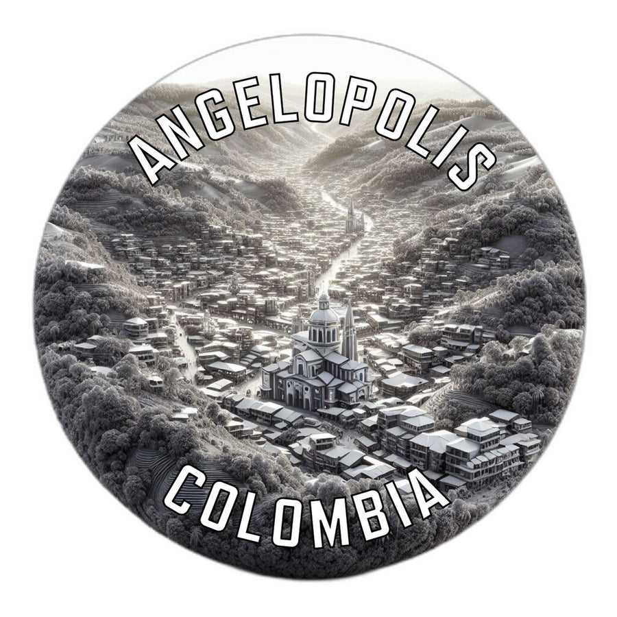 Angelopolis Colombia Souvenir Vinyl Decal Sticker Image 1