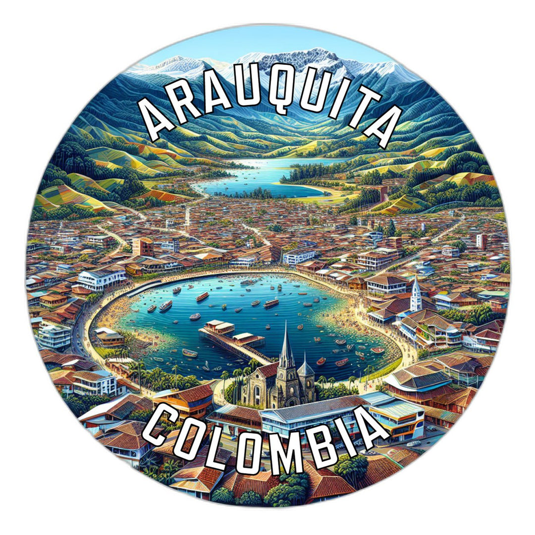 Arauquita Colombia Souvenir Vinyl Decal Sticker Image 1