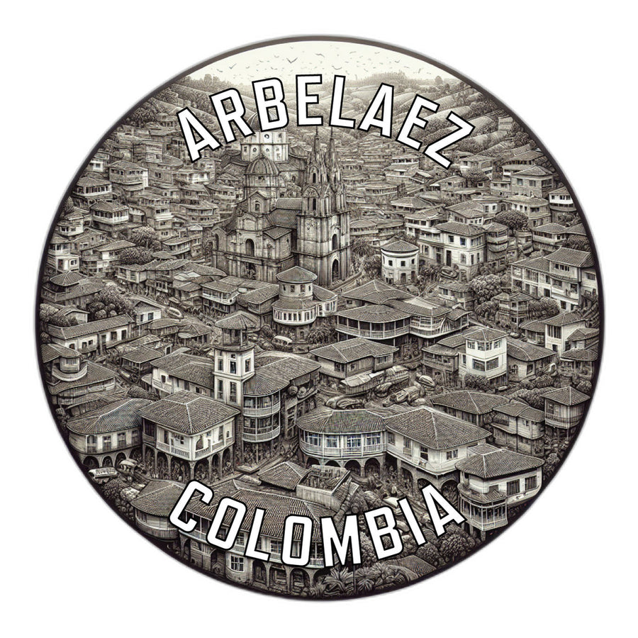 Arbelaez Colombia Souvenir Vinyl Decal Sticker Image 1