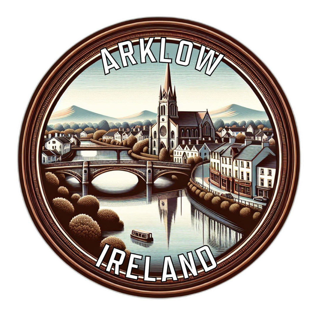 Arklow Ireland Souvenir Vinyl Decal Sticker Image 1