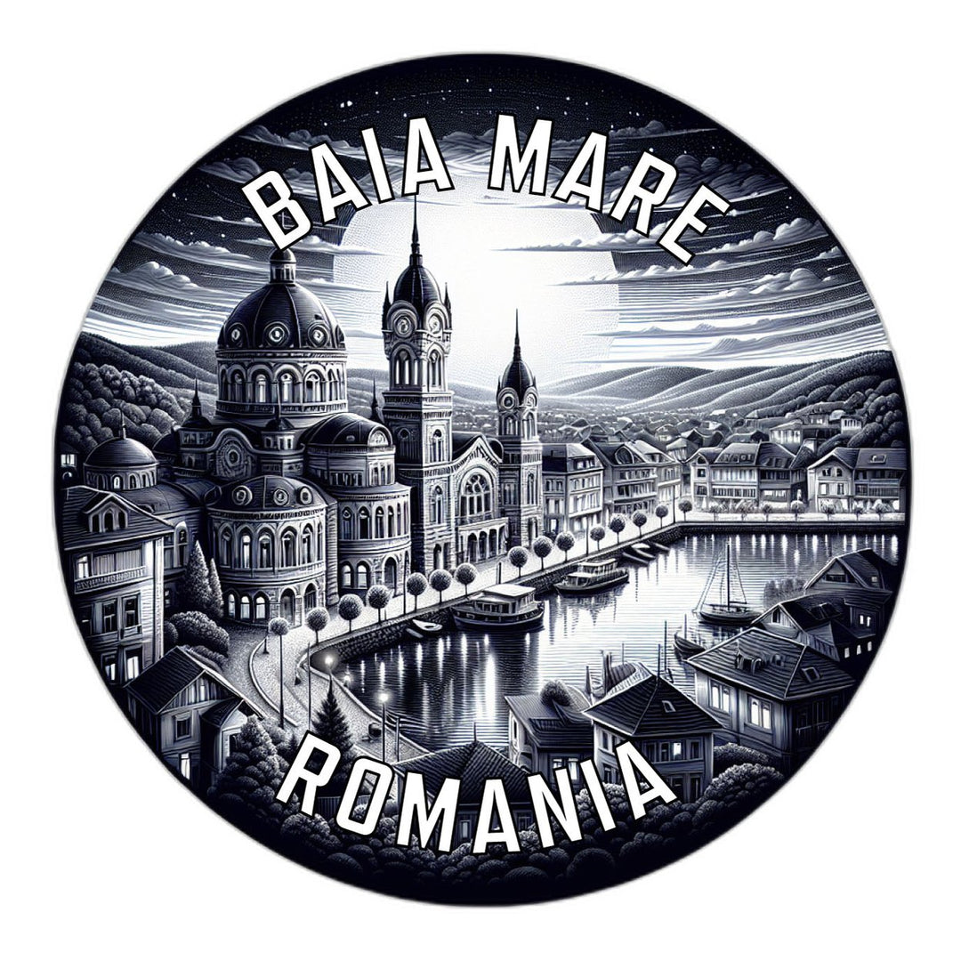 Baia Mare Romania Souvenir Vinyl Decal Sticker Image 1