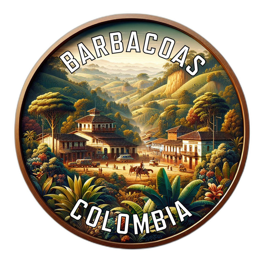 Barbacoas Colombia Souvenir Vinyl Decal Sticker Image 1