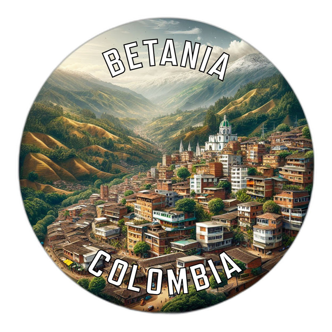 Betania Colombia Souvenir Vinyl Decal Sticker Image 1