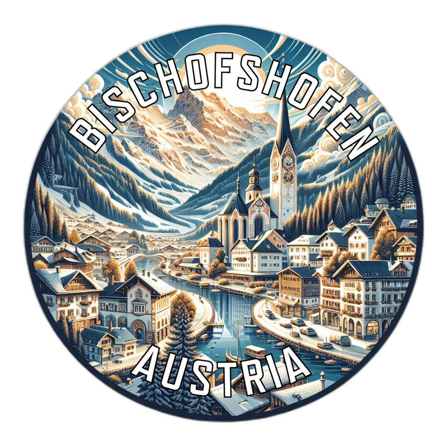 Bischofshofen Austria Souvenir Vinyl Decal Sticker Image 1