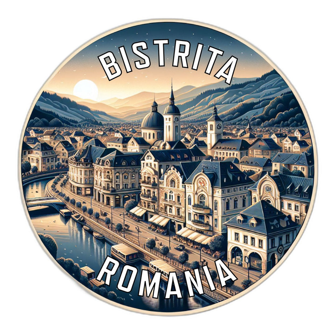 Bistrita Romania Souvenir Vinyl Decal Sticker Image 1