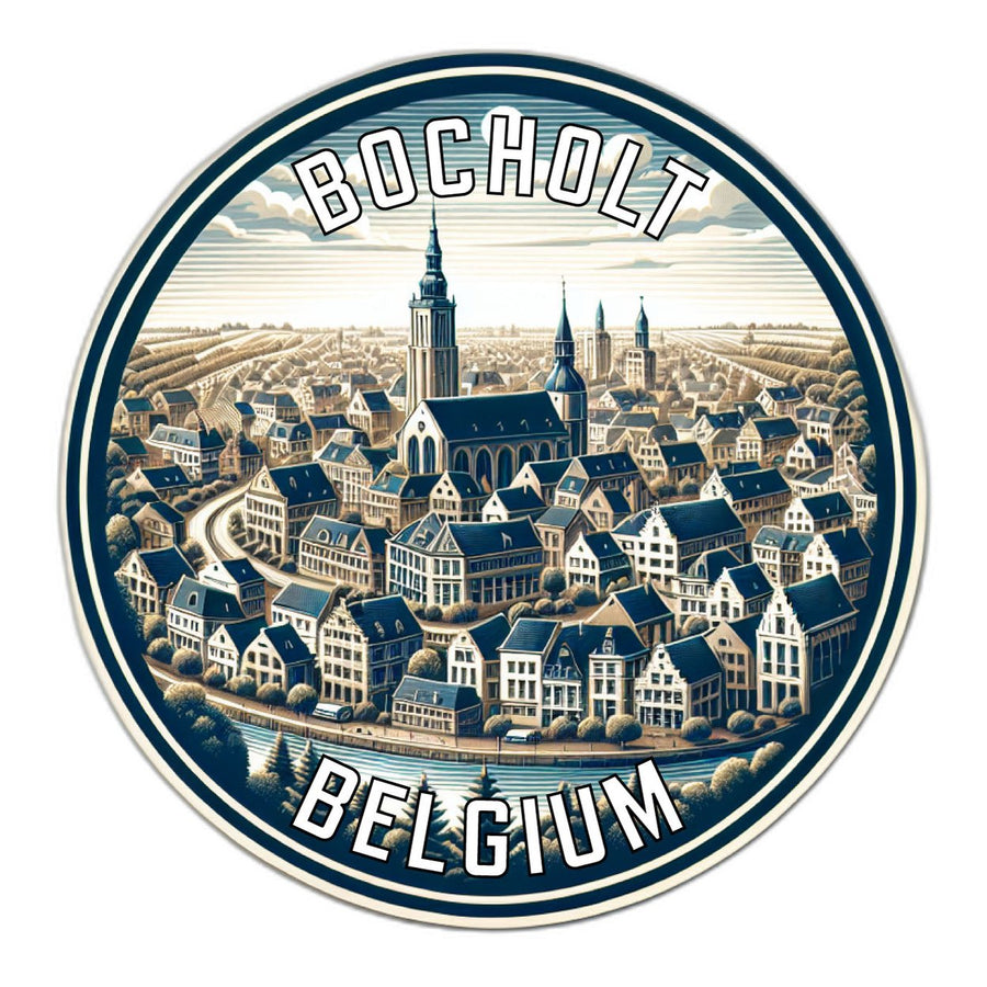 Bocholt Belgium Souvenir Vinyl Decal Sticker Image 1