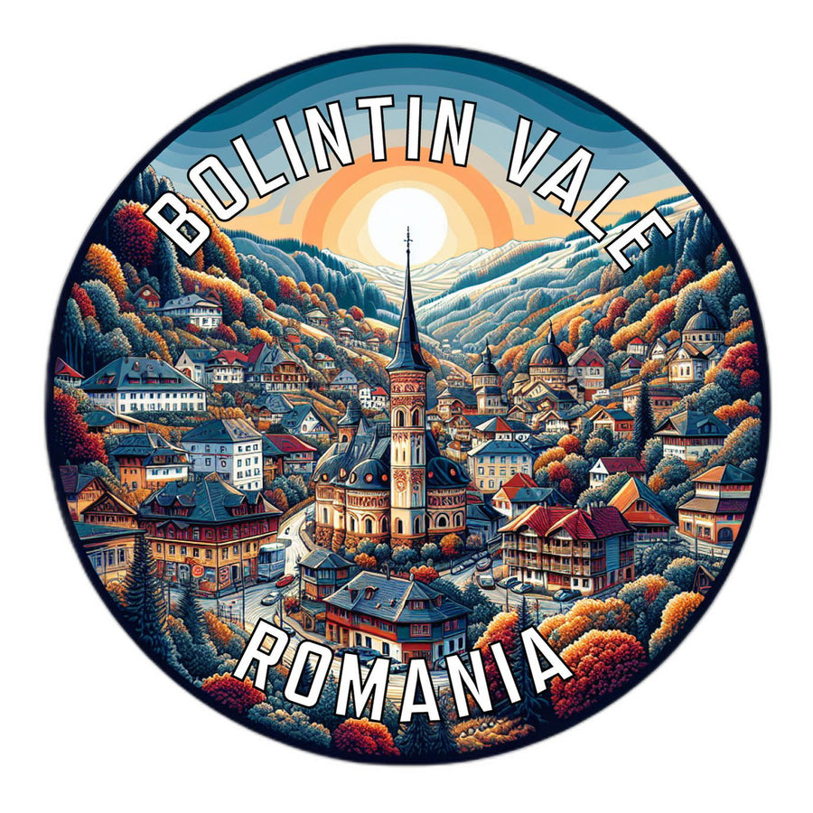 Bolintin Vale Romania Souvenir Vinyl Decal Sticker Image 1