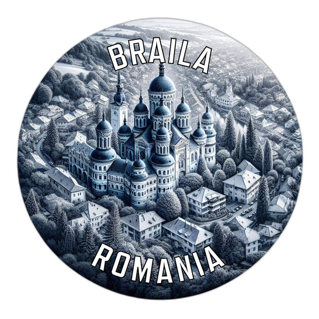 Braila Romania Souvenir Vinyl Decal Sticker Image 1