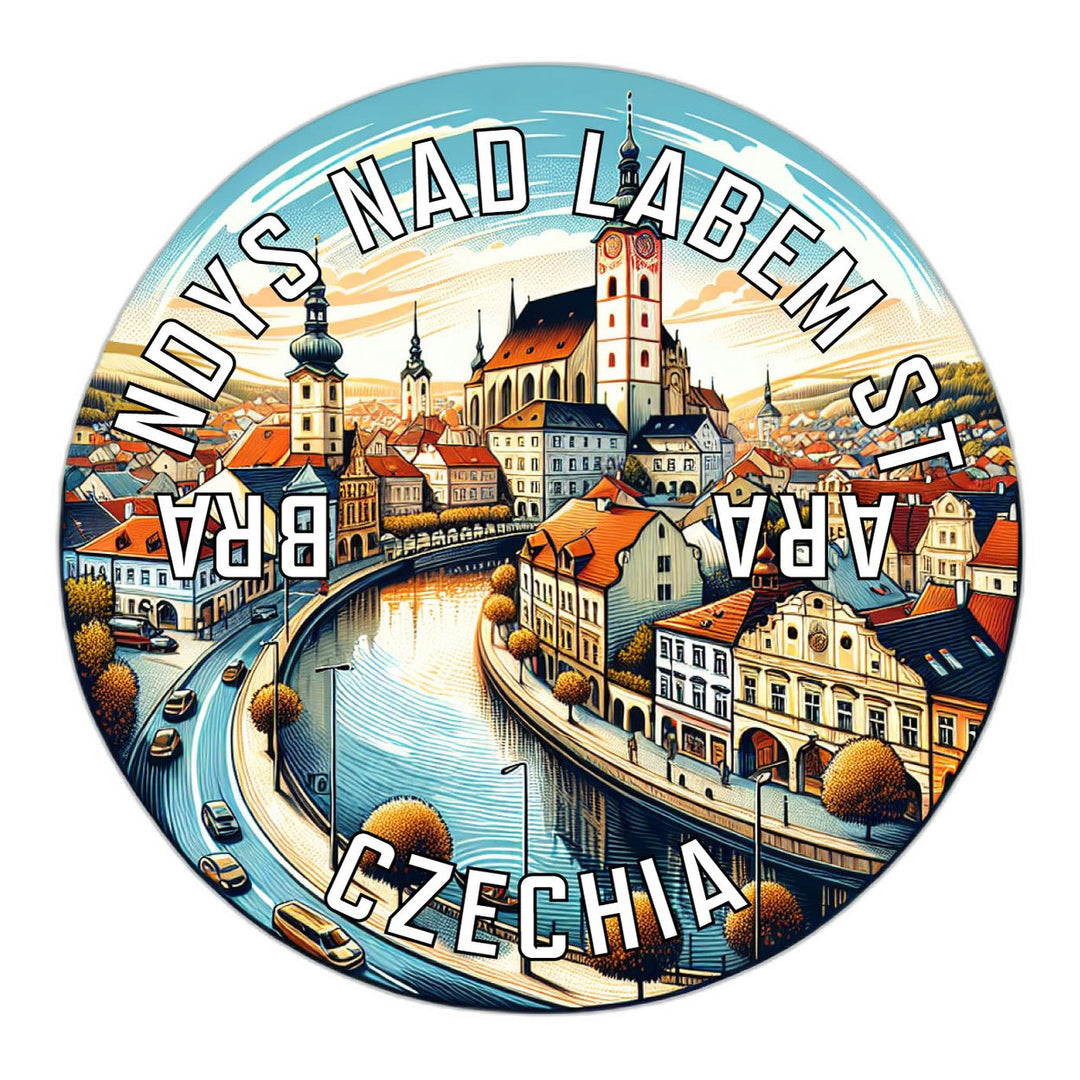 Brandys nad Labem Stara Boleslav Czechia Souvenir Vinyl Decal Sticker Image 1