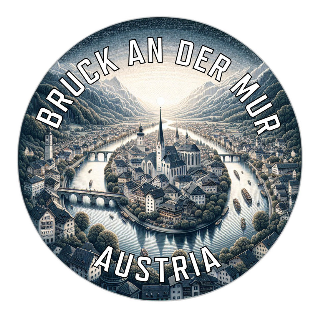 Bruck an der Mur Austria Souvenir Vinyl Decal Sticker Image 1