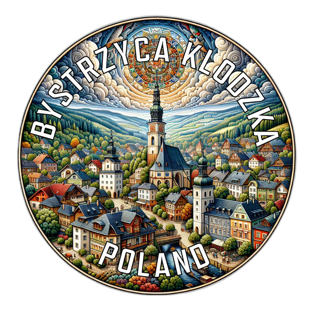 Bystrzyca Klodzka Poland Souvenir Vinyl Decal Sticker Image 1