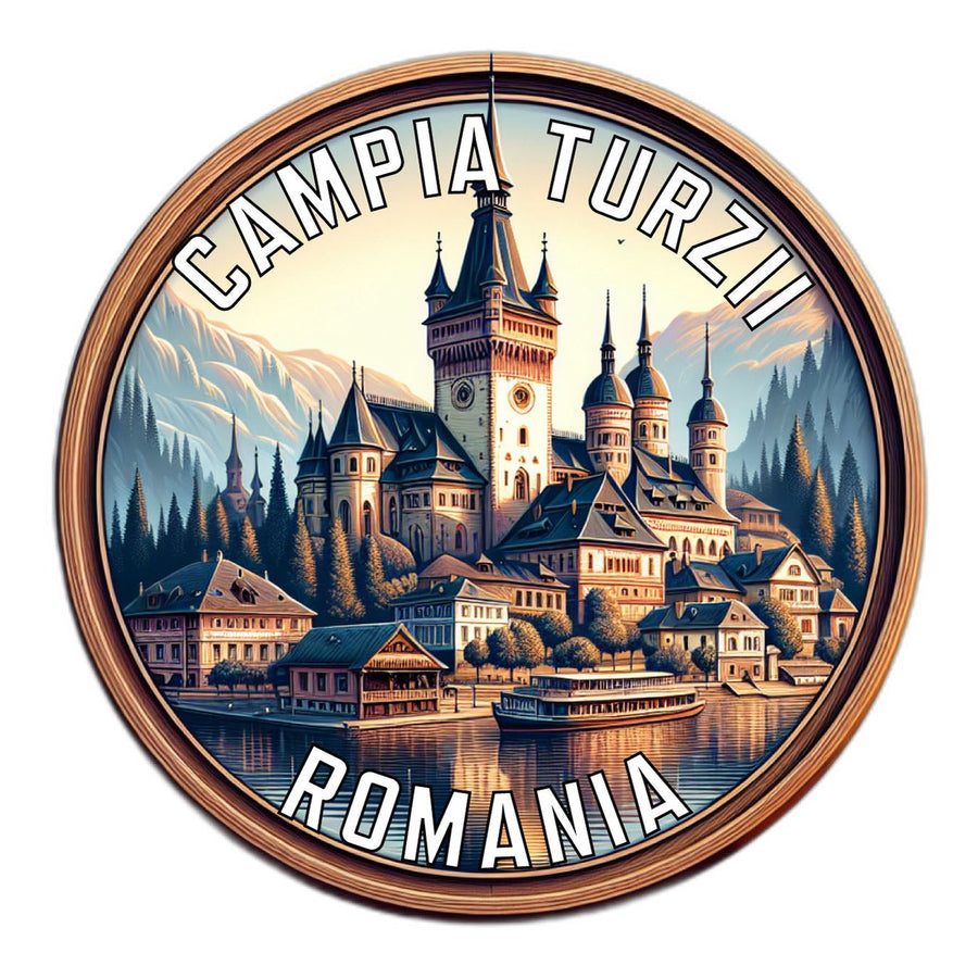 Campia Turzii Romania Souvenir Vinyl Decal Sticker Image 1