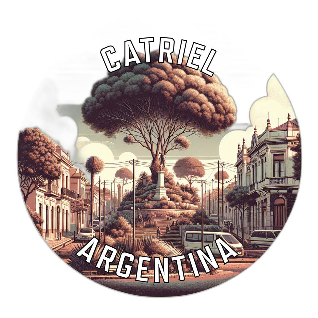 Catriel Argentina Souvenir Vinyl Decal Sticker Image 1