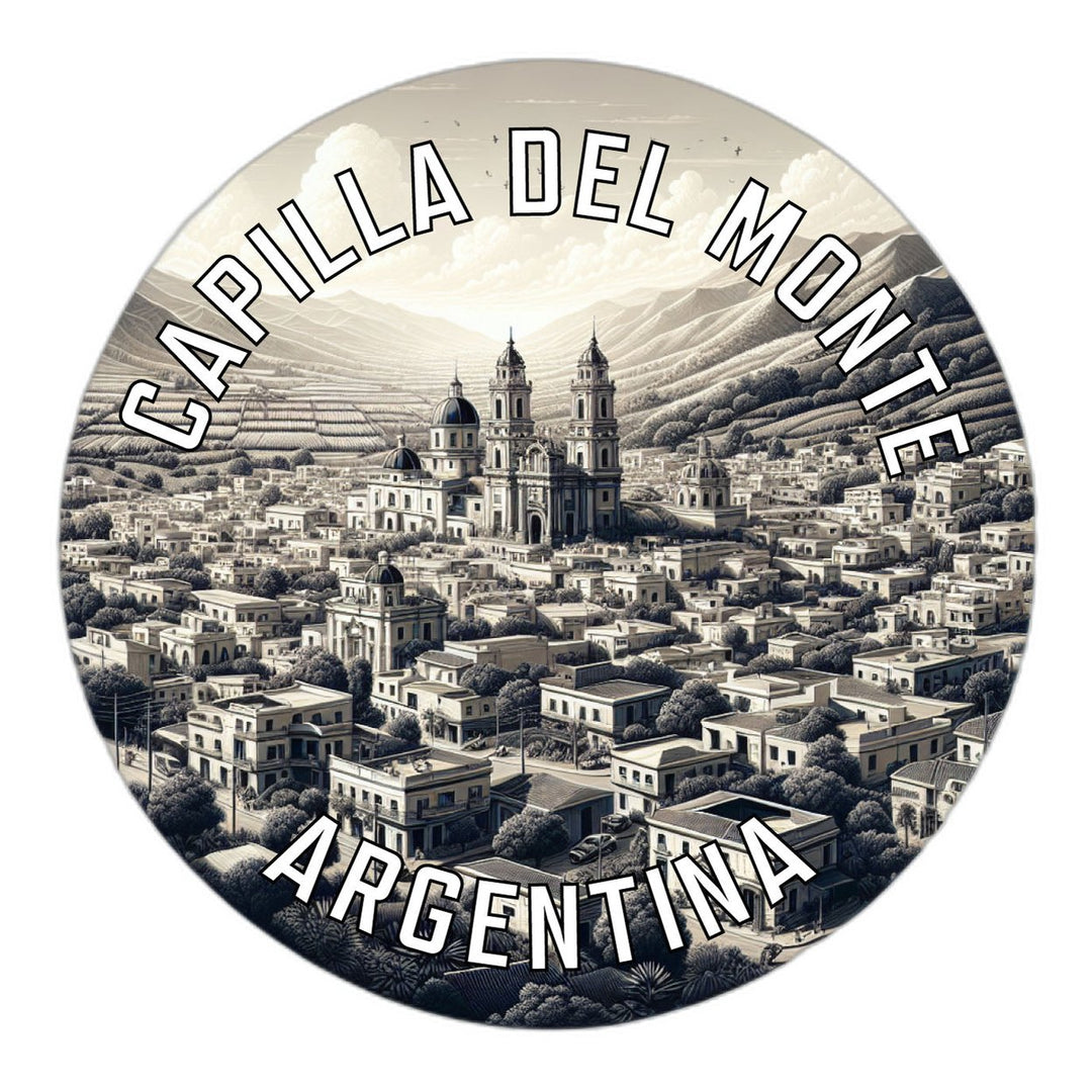 Capilla del Monte Argentina Souvenir Vinyl Decal Sticker Image 1