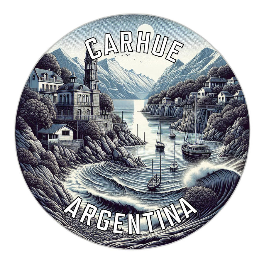 Carhue Argentina Souvenir Vinyl Decal Sticker Image 1