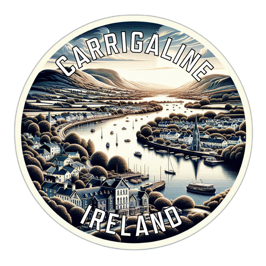 Carrigaline Ireland Souvenir Vinyl Decal Sticker Image 1