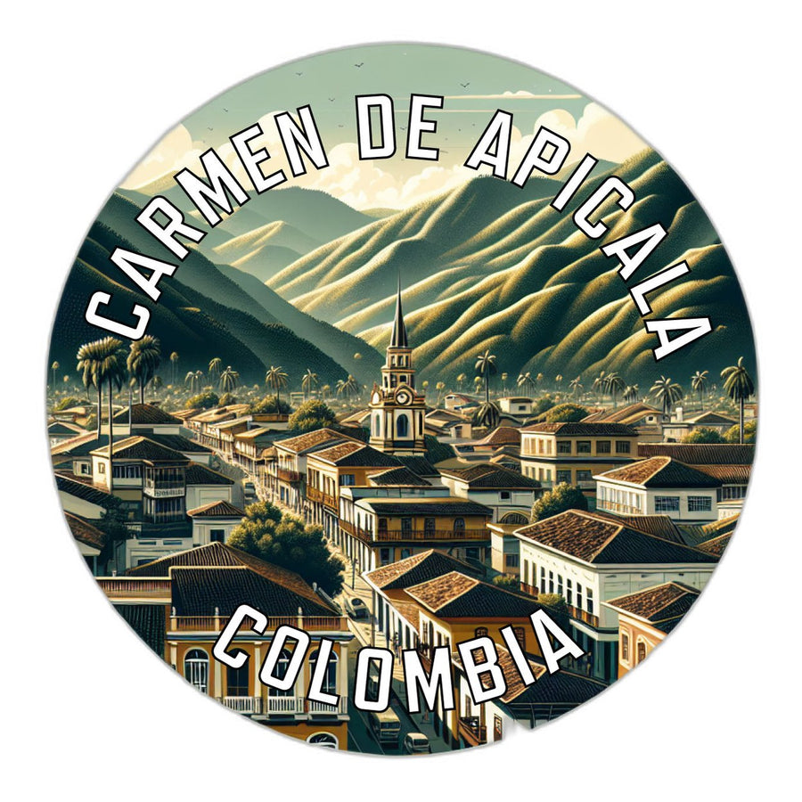 Carmen de Apicala Colombia Souvenir Vinyl Decal Sticker Image 1