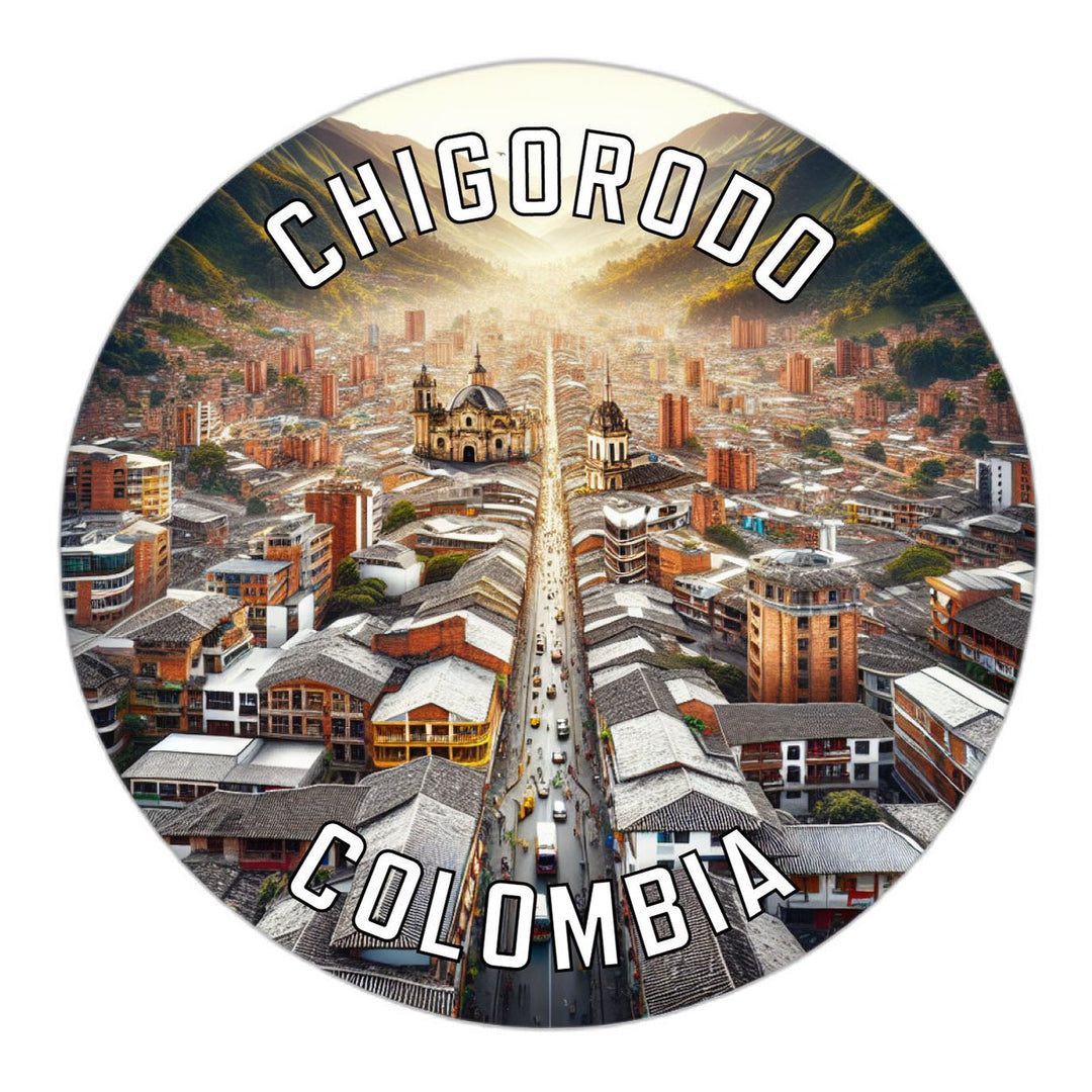 Chigorodo Colombia Souvenir Vinyl Decal Sticker Image 1