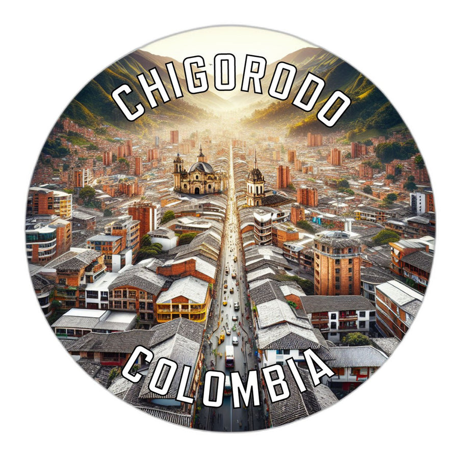 Chigorodo Colombia Souvenir Vinyl Decal Sticker Image 1