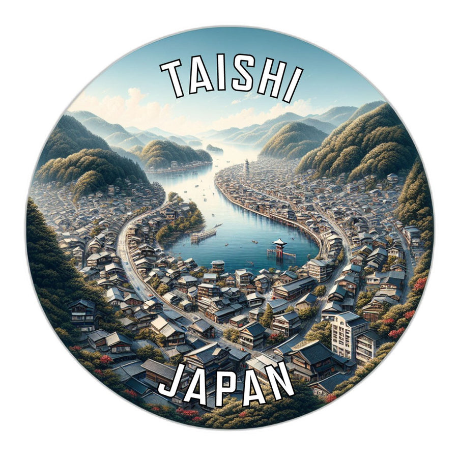 Taishi Japan Souvenir Die Cut Flat Magnet Image 1