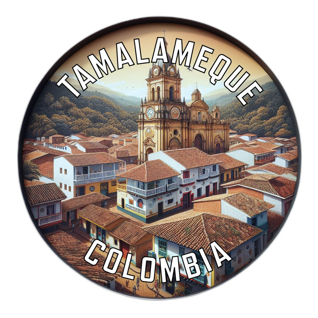 Tamalameque Colombia Souvenir Die Cut Flat Magnet Image 1