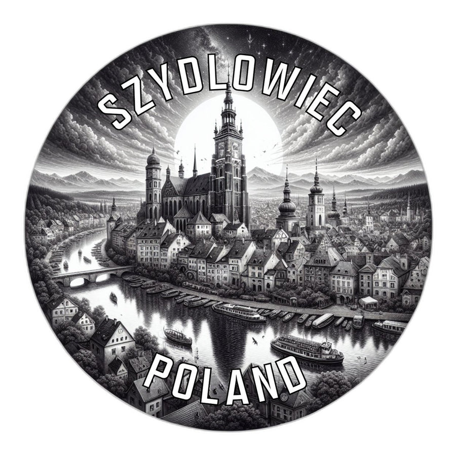 Szydlowiec Poland Souvenir Die Cut Flat Magnet Image 1