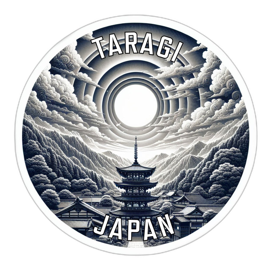 Taragi Japan Souvenir Die Cut Flat Magnet Image 1