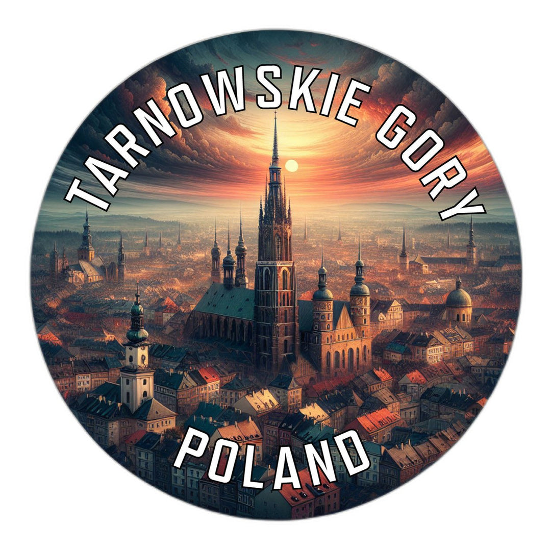 Tarnowskie Gory Poland Souvenir Die Cut Flat Magnet Image 1