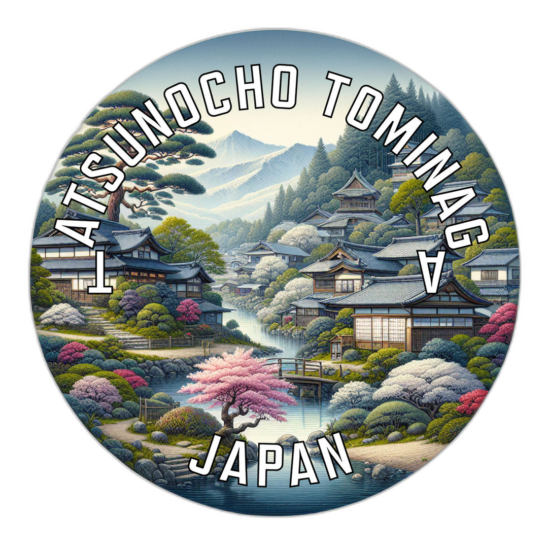 Tatsunocho tominaga Japan Souvenir Die Cut Flat Magnet Image 1