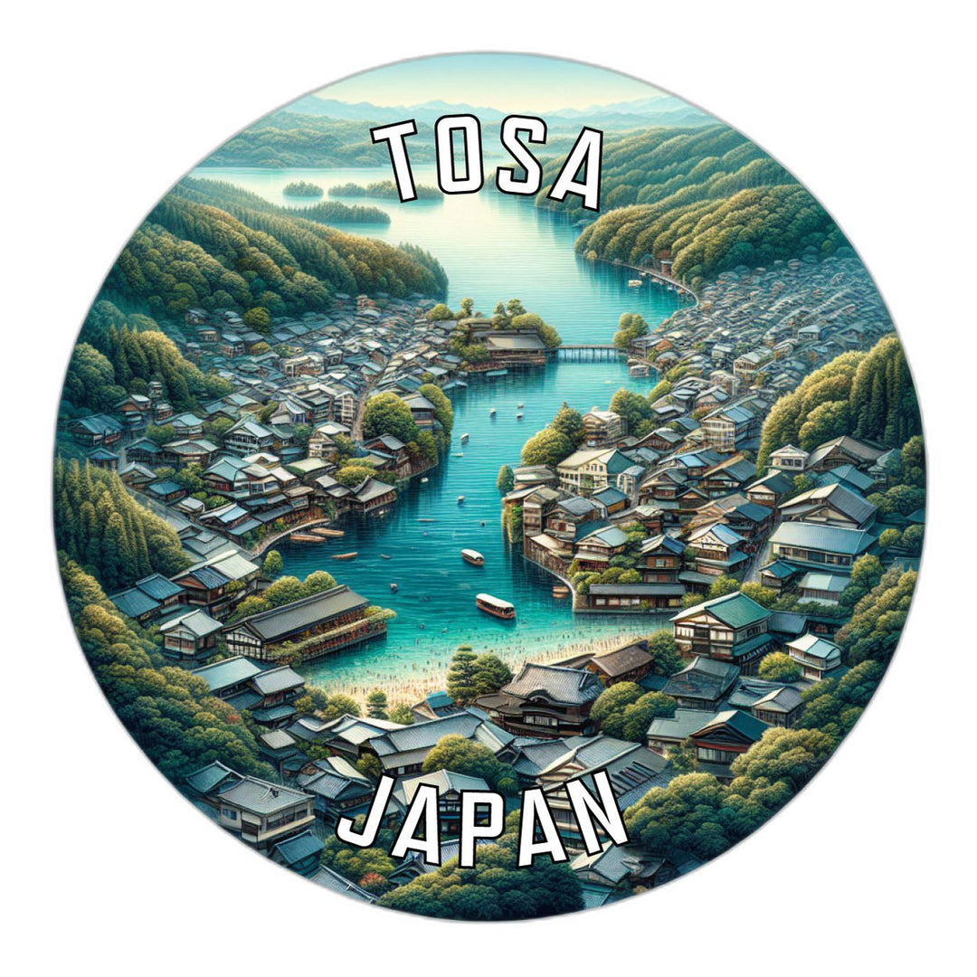 Tosa Japan Souvenir Die Cut Flat Magnet Image 1