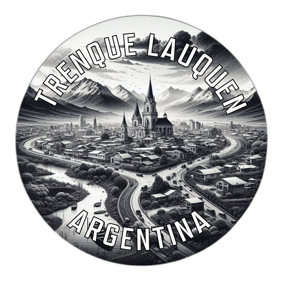 Trenque Lauquen Argentina Souvenir Die Cut Flat Magnet Image 1