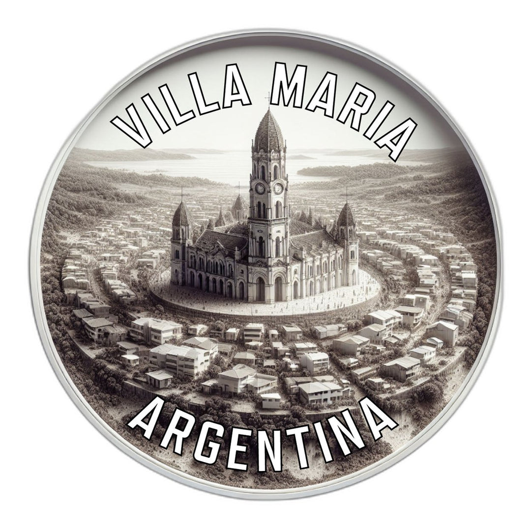 Villa Maria Argentina Souvenir Die Cut Flat Magnet Image 1