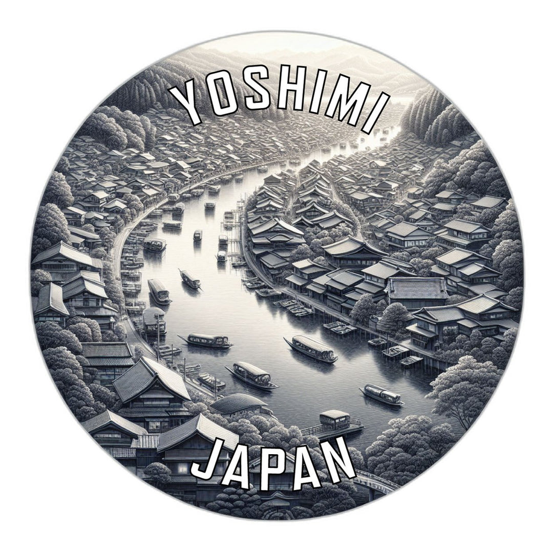 Yoshimi Japan Souvenir Die Cut Flat Magnet Image 1