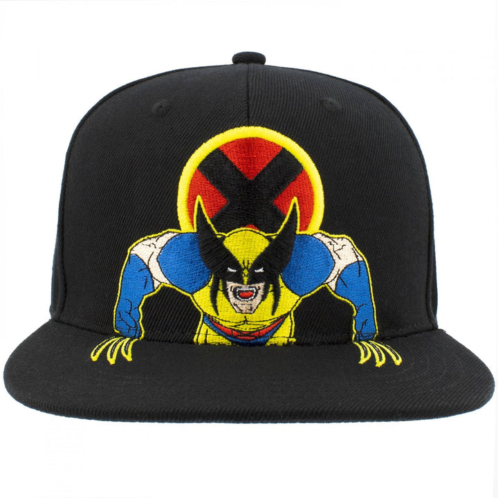 X-Men Wolverine Berserker Barrage Snapback Hat Image 2