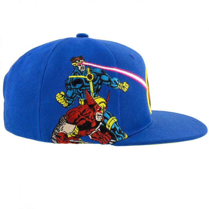 X-Men 1 Cyclops and Wolverine Snapback Hat Image 4