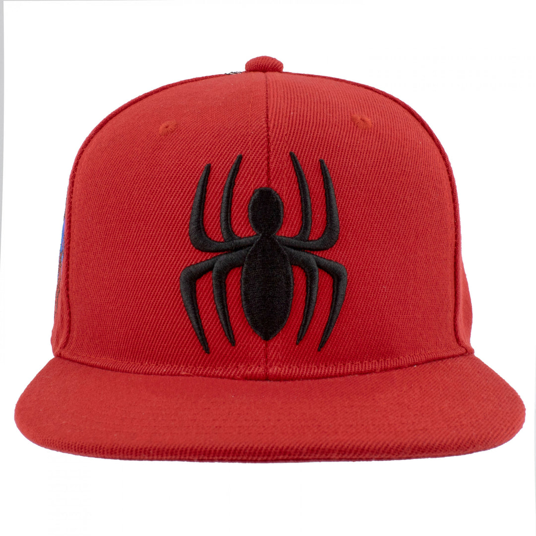 Spider-Man Web Swinging Snapback Hat Image 3