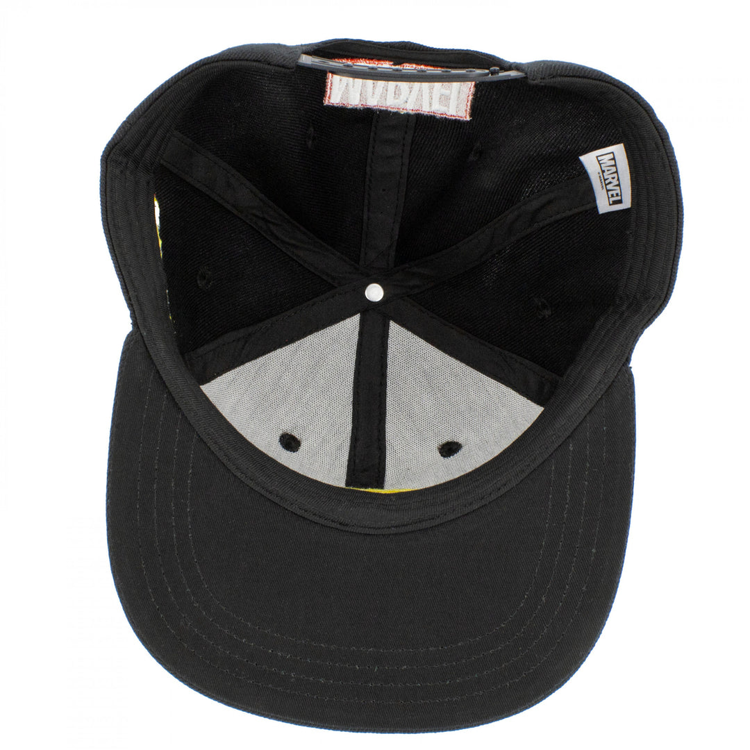 X-Men Wolverine Berserker Barrage Snapback Hat Image 6