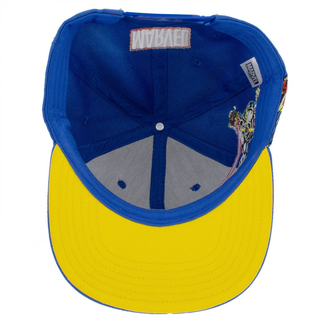 X-Men 1 Cyclops and Wolverine Snapback Hat Image 7